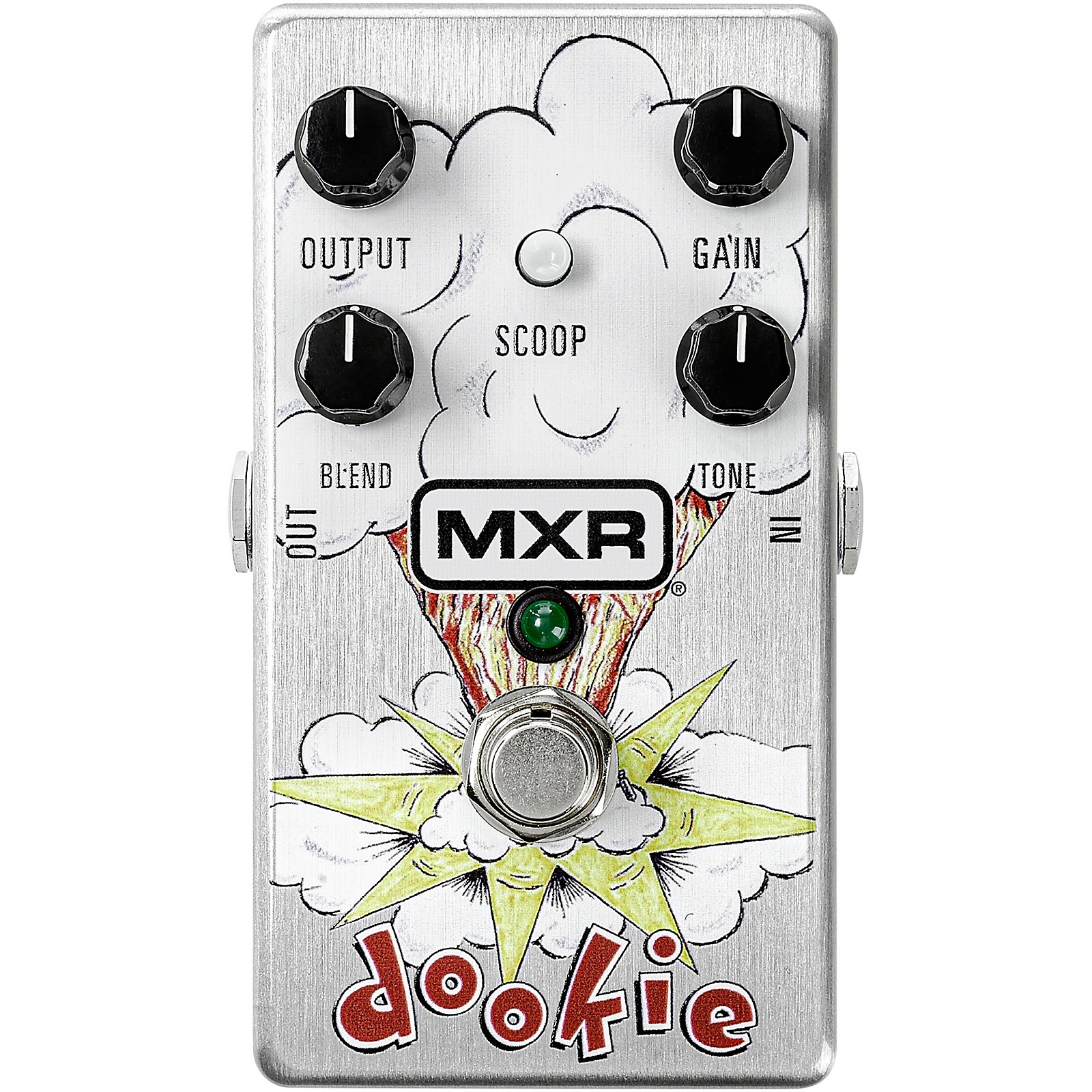 MXR DD25 Green Day Dookie Drive V2 Overdrive Effects Pedal Musician's