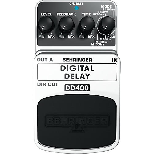 DD400 Digital Delay Guitar Effects Pedal