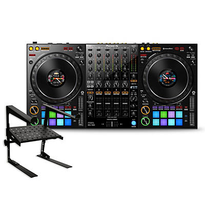 Pioneer DJ DDJ-1000 DJ Controller with Laptop Stand