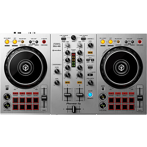 Pioneer DJ DDJ-400-S Limited Edition Silver 2-Channel DJ Controller |  Musician's Friend