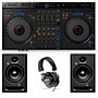 AlphaTheta DDJ-GRV6 Home DJ Bundle with Harbinger Monitors and Tascam Headphones