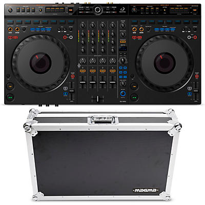 AlphaTheta DDJ-GRV6 Performance DJ Controller With Groove Circuit with Magma Cases DJ-Controller Workstation