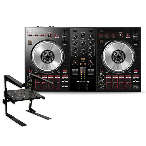 Pioneer DJ DDJ-SB3 Serato DJ Controller with Laptop Stand ...