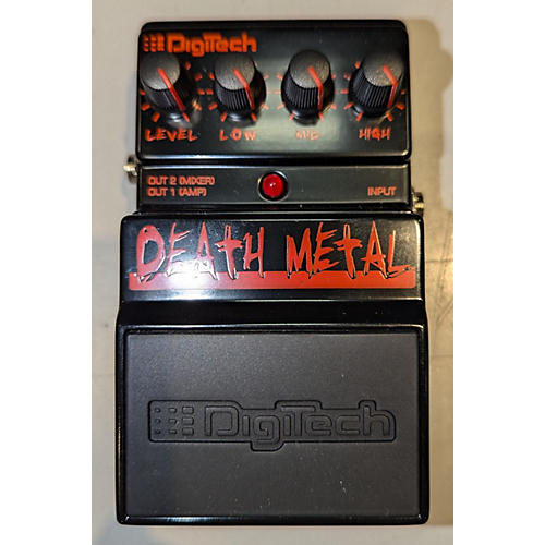 DigiTech DDM Death Metal Distortion Effect Pedal