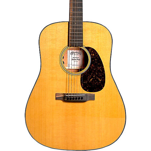 Martin DE Retro Plus Mahogany Dreadnought Acoustic-Electric Guitar Aging Toner