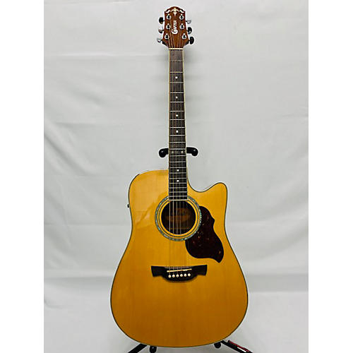 Crafter Guitars DE8/n Acoustic Electric Guitar Natural