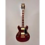 Used D'Angelico DELUXE MINI DC Hollow Body Electric Guitar SATIN WINE RED