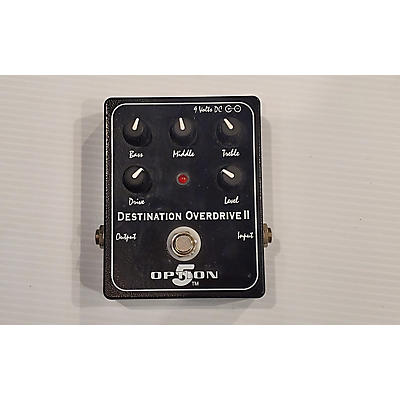 Option 5 DESTINATION OVERDRIVE II Effect Pedal Package