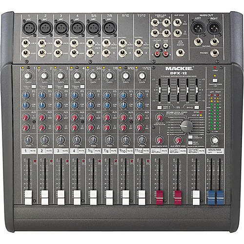 DFX12 12x2 Mixer with Effects