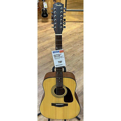 Fender DG-14S/12 12 String Acoustic Guitar Natural