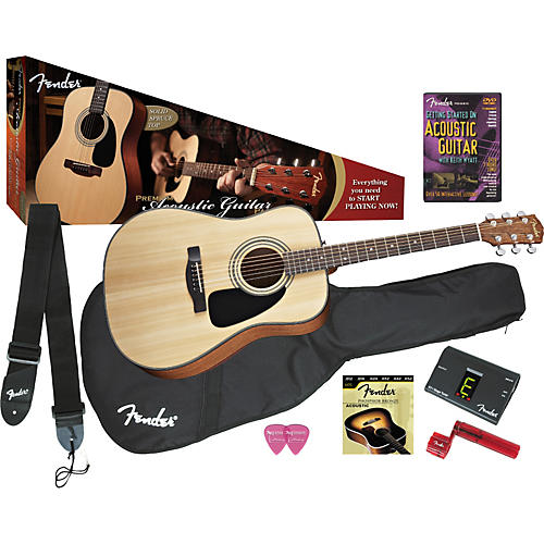 DG-8S Acoustic Guitar Value Pack
