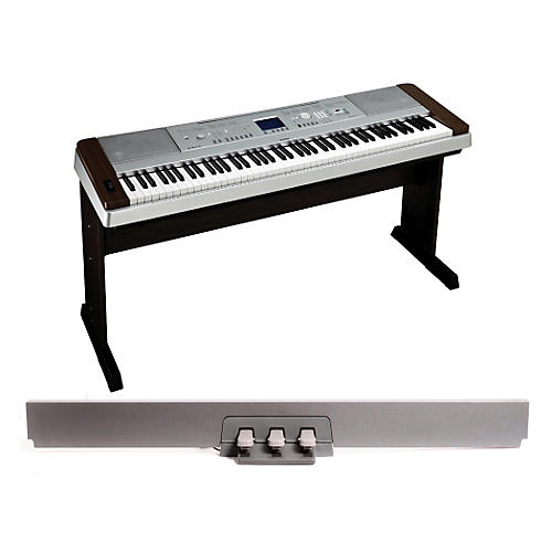 DGX-640 88-Key Digital Piano Walnut with LP-7 Pedal Unit