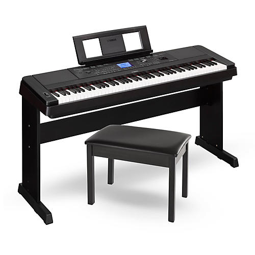 DGX-660 88-Key Portable Grand Piano with Bench