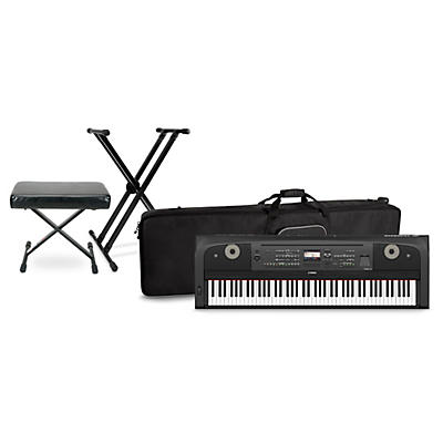 Yamaha DGX-670 88-Key Arranger Piano Package With Soft Keyboard Case (Bench/Stand Included) -