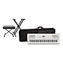 Yamaha DGX-670 88-Key Arranger Piano Package With Soft Keyboard Case (Bench/Stand Included) - White
