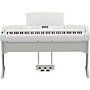 Yamaha DGX-670 Keyboard With Matching Stand & Pedal - White