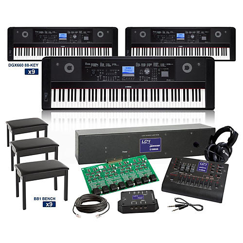 DGX660 88-key Grand LC4 Keyboard Lab
