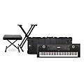 Yamaha DGX670 88-key Arranger Piano Package With Road Runner Hardshell Keyboard Case (Bench/Stand Included) WhiteBlack