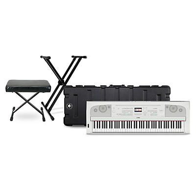 Yamaha DGX670 88-key Arranger Piano Package With Road Runner Hardshell Keyboard Case (Bench/Stand Included)