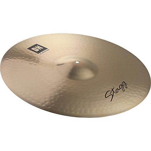 Stagg DH Dual-Hammered Brilliant Rock Ride Cymbal 21 in.