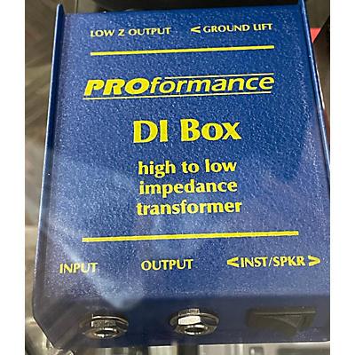 PROformance DI BOX Direct Box