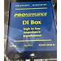 Used PROformance DI BOX Direct Box