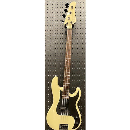 Schecter Guitar Research DIAMOND P4 Electric Bass Guitar Antique White
