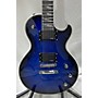 Used Schecter Guitar Research DIAMOND SERIES SOLO II SUPREME Solid Body Electric Guitar Blue Burst
