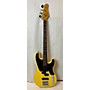 Used Schecter Guitar Research DIAMOND T SERIES Electric Bass Guitar Yellow