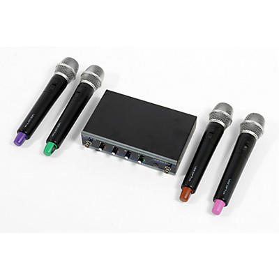 VocoPro DIGITAL-ACAPELLA-8 8-Channel UHF Wireless Handheld Microphone System, 900-927.2mHz