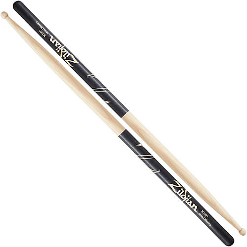 Zildjian DIP Drum Sticks, Black Wood 7A