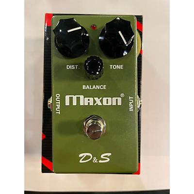 Maxon DISTORTION AND SUSTAINER Effect Pedal