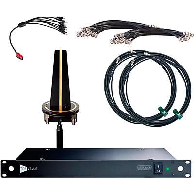 RF Venue DISTRO9 HDR Antenna Distribution System and Diversity Omni Antenna Bundle