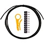 Lava DIY DC Plug Solder-Free Power Cable Kit, 10 DC plugs, Wire Stripper, 10' Cable Black
