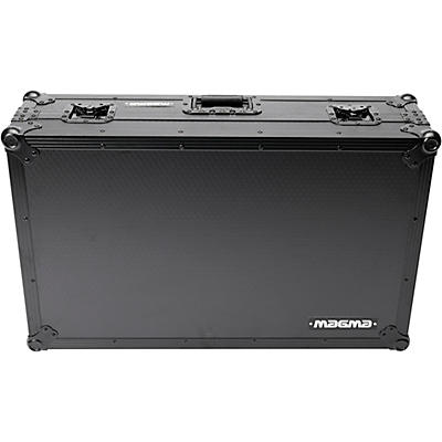 MAGMA DJ Controller Workstation Case for RANE ONE MKII with Wheels and Laptop Stand (Black)
