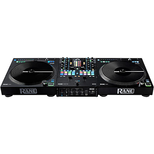 DJ Package With SEVENTY-TWO Battle Mixer and TWELVE Motorized Controllers