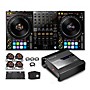Pioneer DJ Package with DDJ-1000 Controller, RB-DMX1 Lighting Controller and ADJ LED Lights