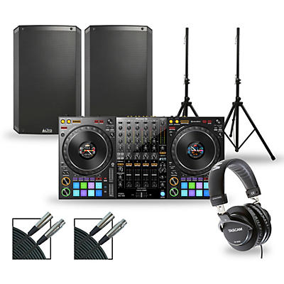 Pioneer DJ DJ Package with DDJ-1000 Controller and Alto TS3 Series Speakers