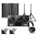 Pioneer DJ DJ Package with DDJ-1000 Controller and Mackie Thump Boosted Speakers 15