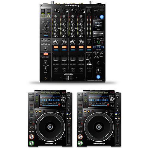 DJ Package with DJM-900NXS2 Mixer and CDJ-2000NXS2 Media Players