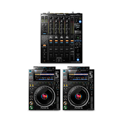 DJ Package with DJM-900NXS2 Mixer and CDJ-3000 Media Players