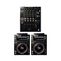 Pioneer DJ Package with DJM-900NXS2 Mixer and CDJ-3000 Media Players