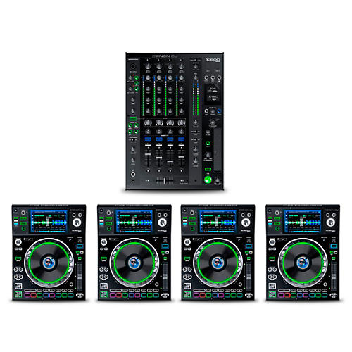 DJ Package with X1800 PRIME Mixer and SC5000 PRIME Media Player