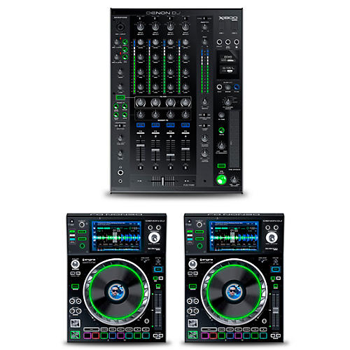 DJ Package with X1800 PRIME Mixer and SC5000 PRIME Media Players