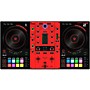 Open-Box Hercules DJ DJControl Inpulse 500 Limited-Edition 2-Channel DJ Controller With Carry Case Condition 1 - Mint  Red