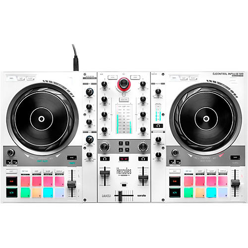 DJControl Inpulse 500 White Edition with Case and Serato DJ Pro