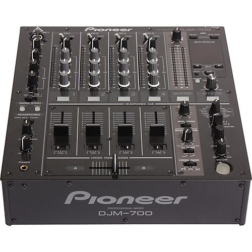 Pioneer DJ DJM-700 4-Channel Digital DJ mixer with Effects Black