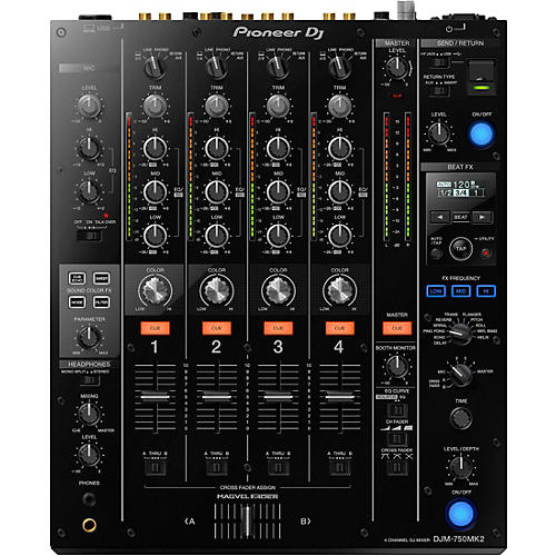 Pioneer DJ DJM-750MK2 4-Channel DJ Mixer With Effects and rekordbox Condition 1 - Mint
