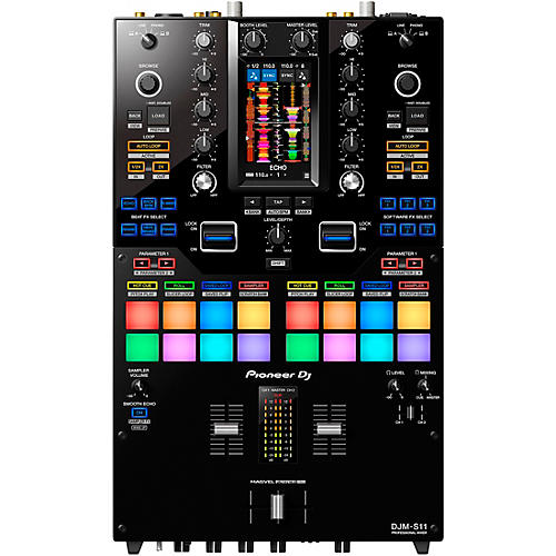 Pioneer DJ DJM-S11 2-Channel Battle Mixer for Serato DJ & rekordbox With Performance Pads Condition 1 - Mint