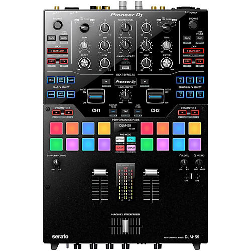 DJM-S9 2-Channel Battle Mixer for Serato DJ with Performance Pads and Dual USB